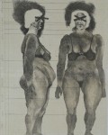 Frohner, Bindungen, 1974, 9 Radierungen, 49x39cm (9)