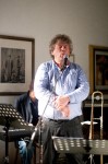 Dwight Trible & Paul Zauners Christmas All Stars, Paul pfeifend, Galerie Unterlechner
