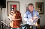 Dwight Trible & Paul Zauners Christmas All Stars, Trible, Zauner,  Galerie Unterlechner